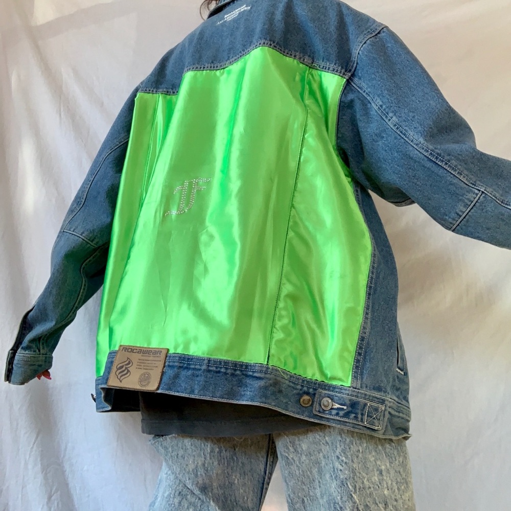 Rhinestone Custom Denim Jacket